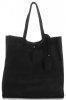 Kožené kabelka shopper bag Vittoria Gotti čierna V205454